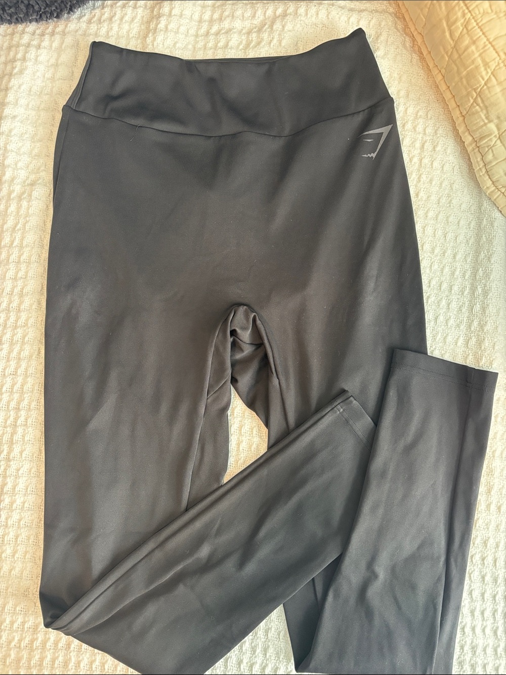 Gymshark Black High-Rise Performance Leggings
